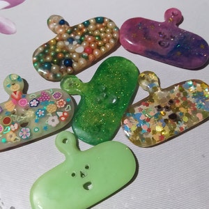 Katamari resin charms