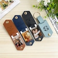 Custom Photo Leather Keychain, Leather Photo Keyring, Drive Safe Car Keyring, Custom Keyring, Gifts for Dad, Grandfather, Father's Day Gifts product logo