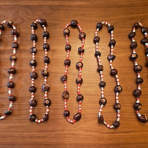 REAL Ohio State Buckeye Necklace! Many Varieties!