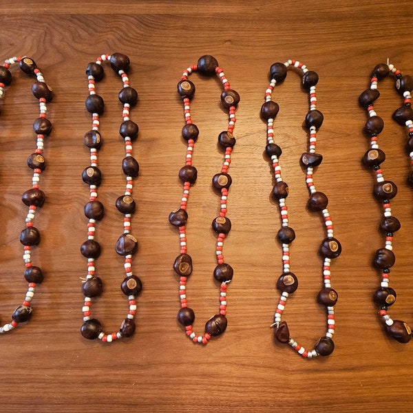 REAL Ohio State Buckeye Necklace(s)! Many Varieties!