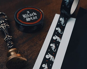 Casper Washi Tape, Halloween Washi Tape, Horror Washi tape