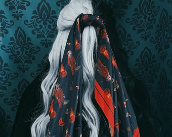 Trick R Treat Headscarf, Halloween Headscarf