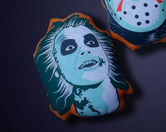Beetlejuice Halloween Pillow Halloween Decor Horror Decor Halloween Pillow Horror Pillow Horror Gift