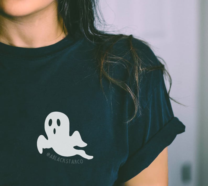 pink ghost shirt