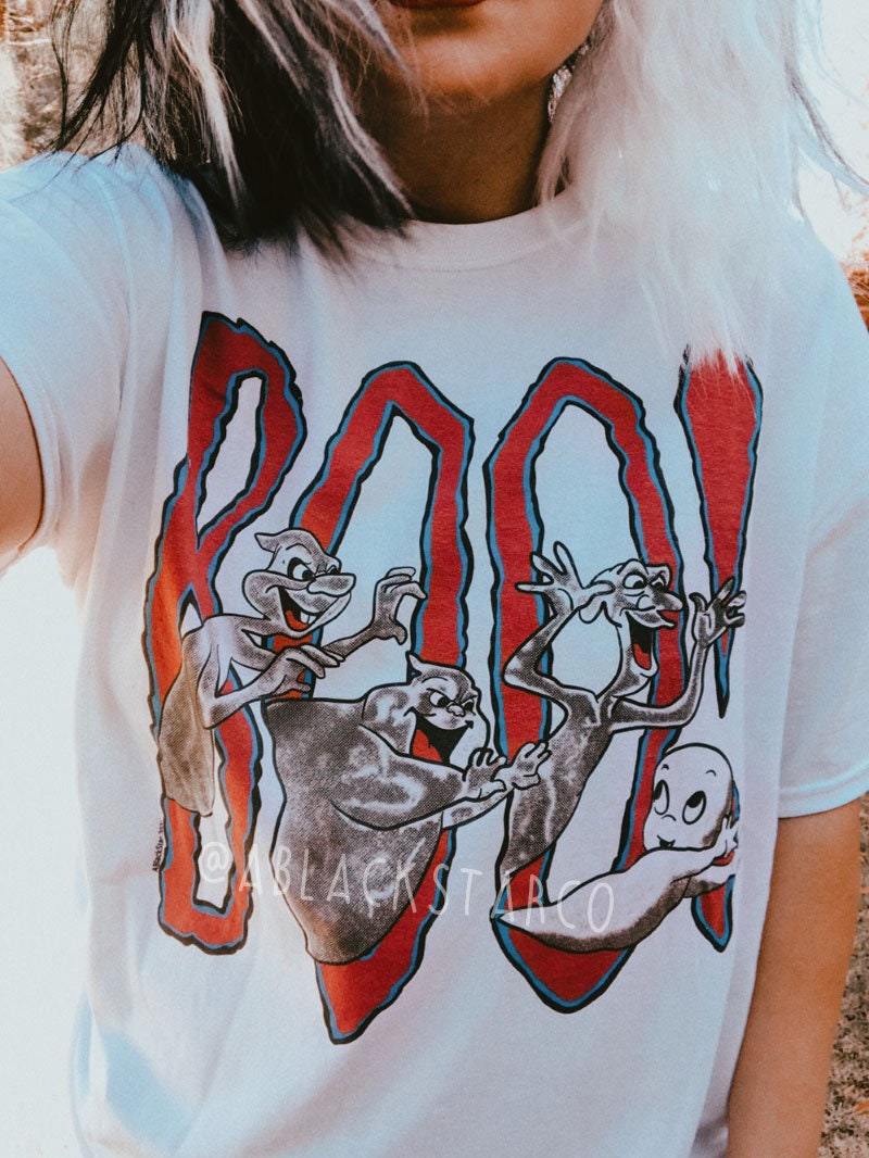 Friendly Ghost Boo T-shirt Unisex 