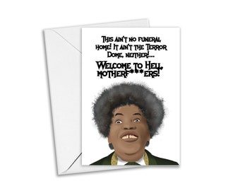 Tales from the Hood Greeting Card, Halloween Themed Card, Black Horror Movie - Happy Halloween