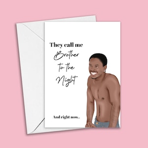 Biglietto d'auguri del film Love Jones, biglietto di San Valentino, film Black Love - Buon San Valentino
