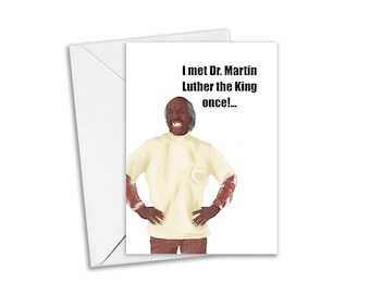 Coming to America Movie Greeting Card, Black History Month Card, Black Movie - Happy Black History Month