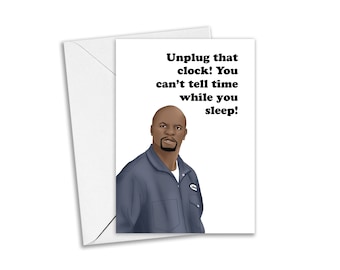 Everybody Hates Chris Greeting Card, Terry Crews Greeting Card, Father's Day Greeting Card, Black Dad, Throwback TV - Black Greeting Card
