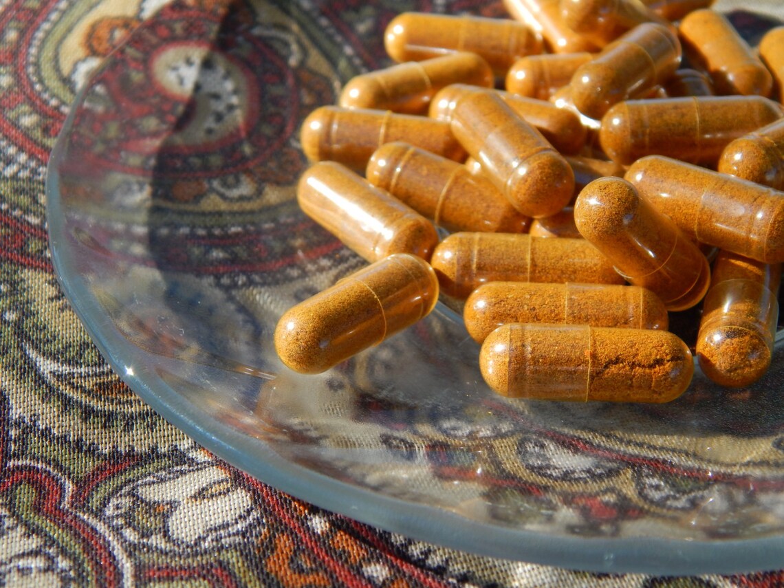 Turmeric & Cayenne Capsules for Healthy Inflammation Response Etsy