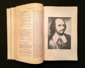 1928 Twelve Centuries of English Poetry and Prose Vintage Book