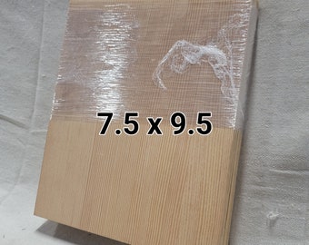 VG-Fir Plywood Sheet: 3/16 Double Sided MDF Core, 7.5 x 9.5 inch (5 Sheets)