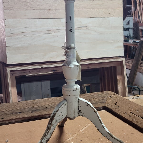 Wood Pedestal Table Base - Etsy