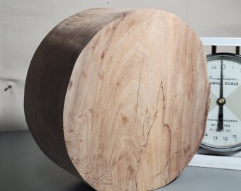 Bol en bois d'orme vierge « B » et billettes pour le tournage du bois et échelles de couteaux 9,5 x 4 pouces 9% MC Dry