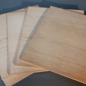 Verticale nerfspar 5 vellen 3/16 Dubbelzijdig MDF-kernmultiplex 11,5 x 9,5 inch paneel