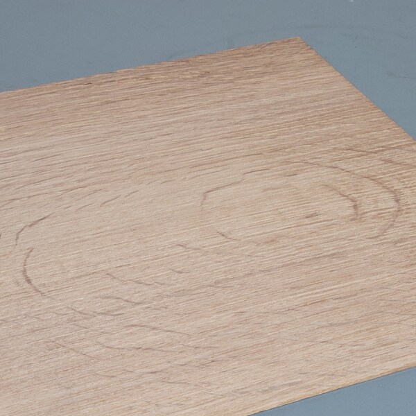 white Oak thin veneer sheets 1/16 inch 9-1/4 x 21-3/4  Marquetry / Parquetry wood craft supply