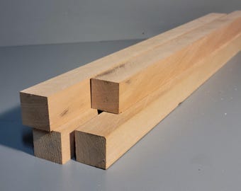 American Cherry Lumber 4-Pack, S4S Woodworking Blanks