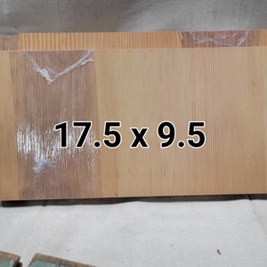 Verticaal nerf spar 5 vellen 3/16 Dubbelzijdig MDF-kernmultiplex 17,5 x 9,5 inch paneel