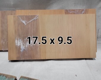 Vertical Grain Fir Plywood: Double Sided MDF Core (17.5 X 9.5 inch, 5 Sheets)