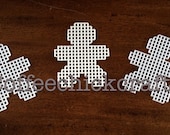 Plastic Canvas Gingerbread Man Cut Outs Plastic Canvas for Needlepoint