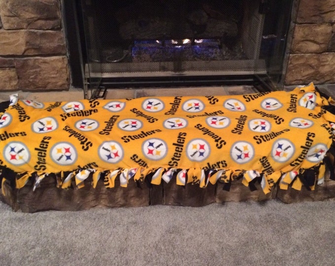Pittsburgh Steelers Fleece Blanket READY TO SHIP Steelers Throw Blanket
