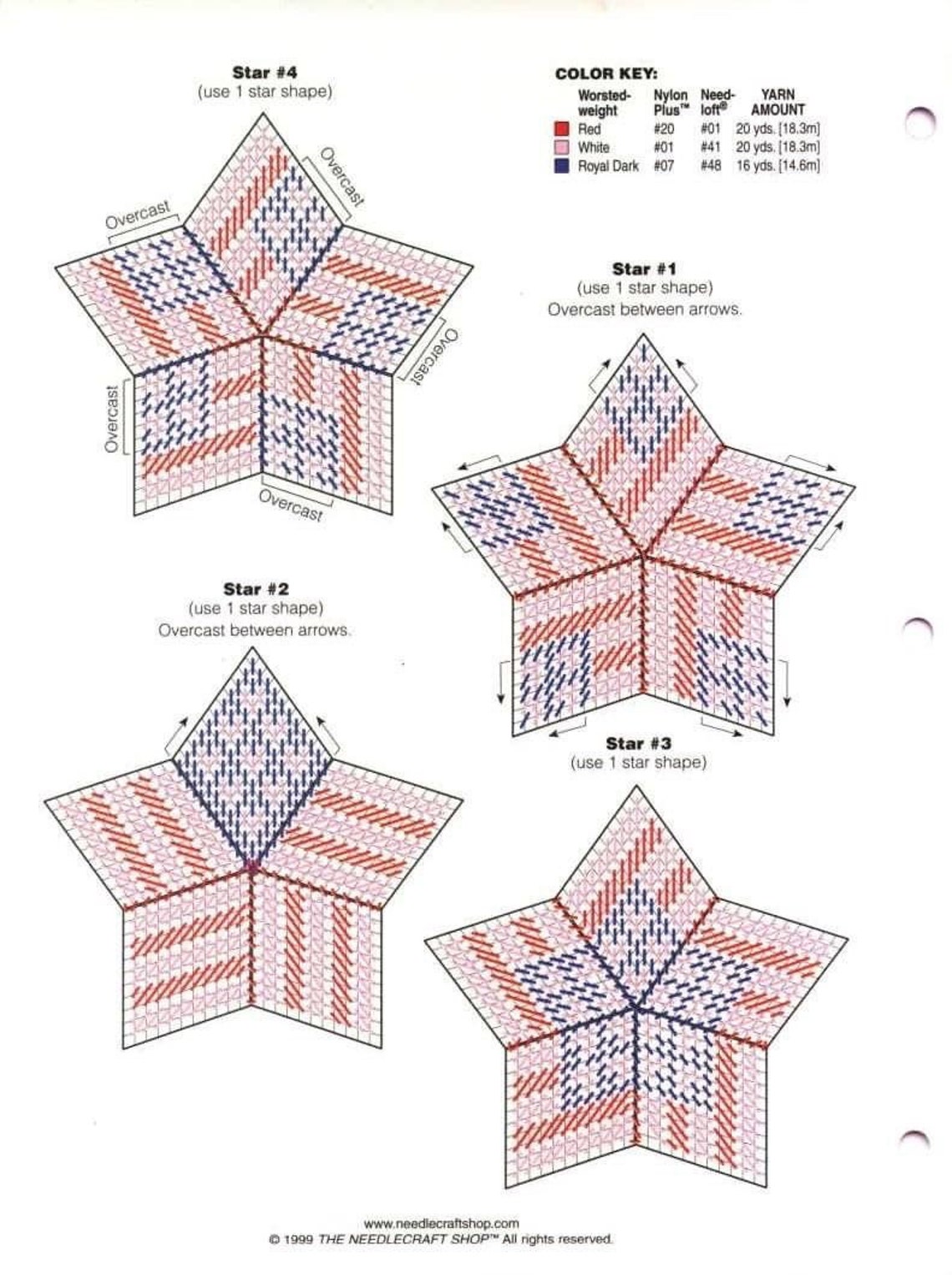 Star Plastic Canvas Cut Out Plastic Canvas Star Needlepoint Etsy