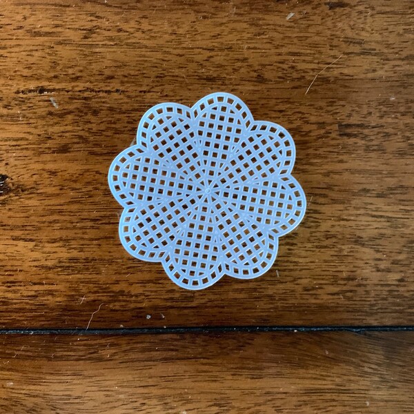 Plastic Canvas Flowers - Etsy