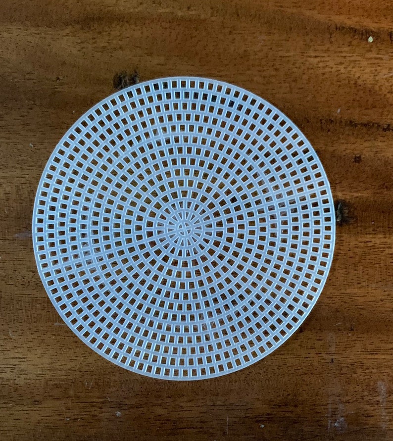 4.25 inch Circle Plastic Canvas Cut Outs Plastic Canvas Etsy