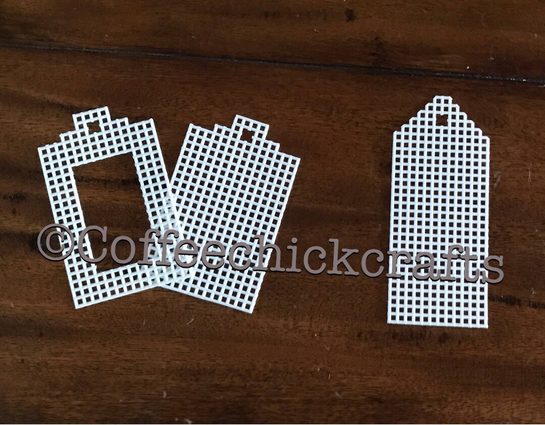 Plastic Canvas Tags Plastic Canvas Luggage Tag Cut Out Plastic Canvas