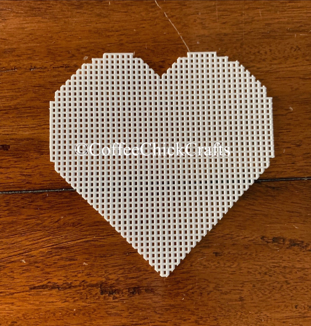 2 Pack 10 x 10 Heart Shape Canvas by Creatology™