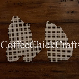 Praying Hands Plastic Canvas Cut Out Shape Prayer Religous Needlepoint