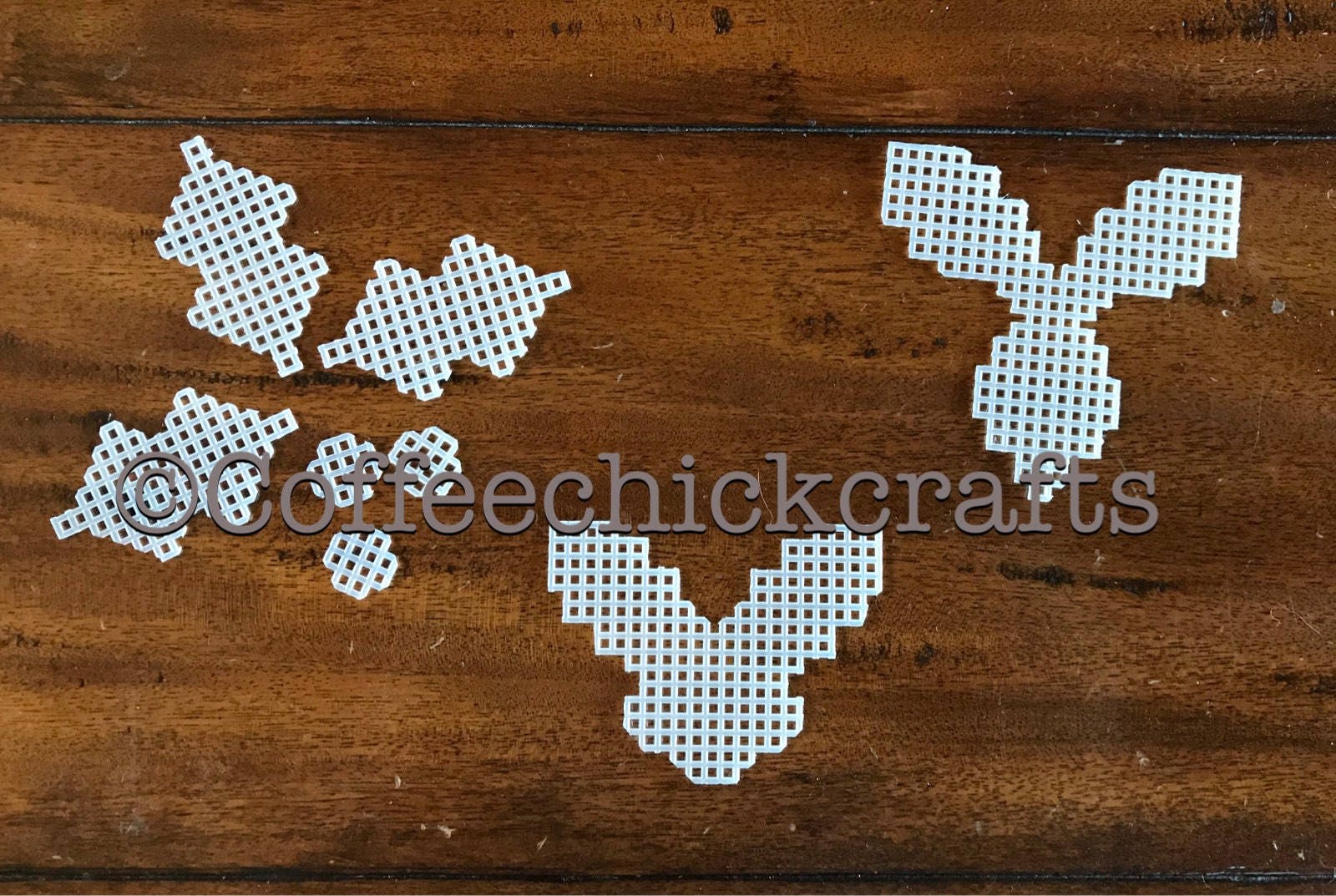 Holly Leaf Plastic Canvas Cut Out Your Choice Plastic Canvas Etsy