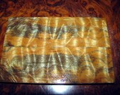 Premium Acrylic Stabilized Double-Dyed Quilted Maple Bookmatched Lumber, Custom Knife Scales Jewelry Making Inlays, Tool Handles 2960
