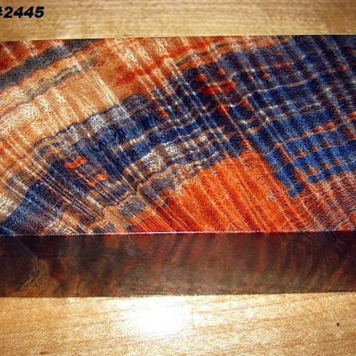 1/4 Blue Glow Carbon Fiber Knife Scale Set of 2 Etsy