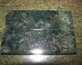 Premium Acrylic Stabilized Double-Dyed Maple Burl Bookmatched Lumber, Custom Knife Scales Jewelry Making Inlays, Tool Handles 1995