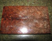 Premium Acrylic Stabilized Double-Dyed Maple Burl Bookmatched Lumber, Custom Knife Scales Jewelry Making Inlays, Tool Handles 1991