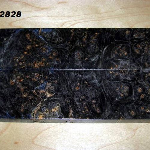 1/4 Blue Glow Carbon Fiber Knife Scale Set of 2 Etsy