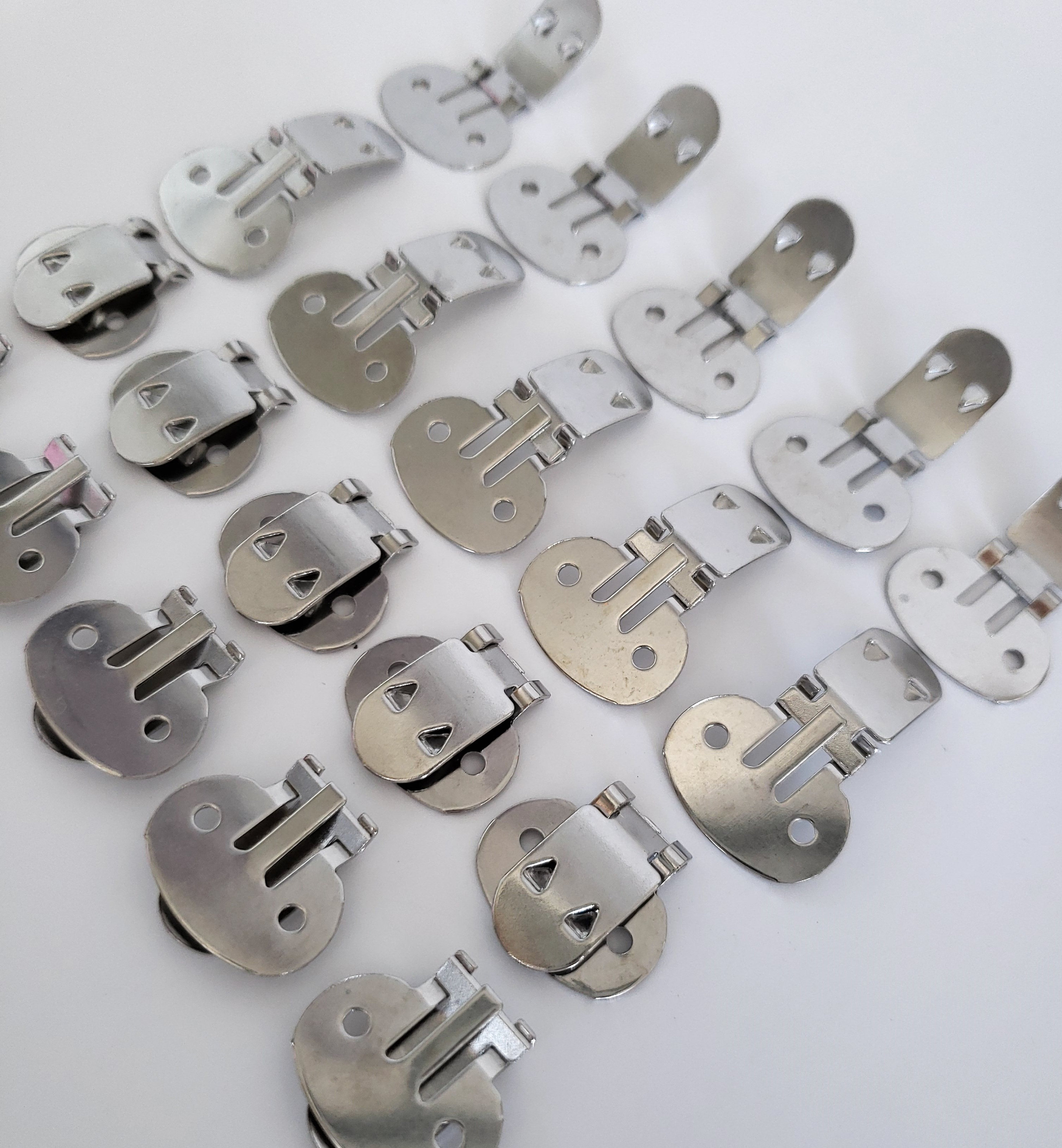 4 PCS Large Clips For Shoes Metal Shoe Clip Blanks DIY Etsy