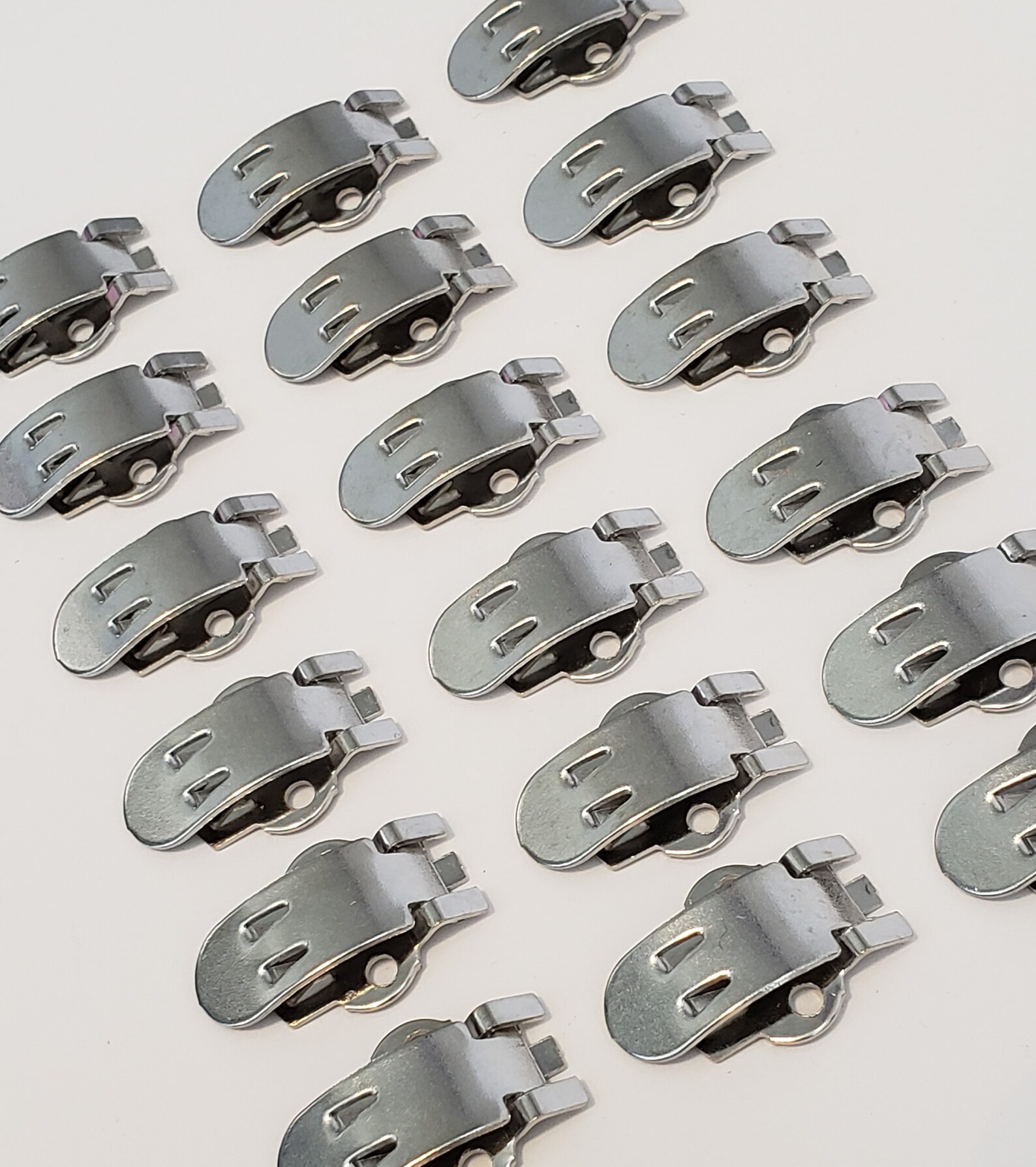 20 PCS Silver Clips for Shoes Metal Shoe Clip Blanks DIY Etsy