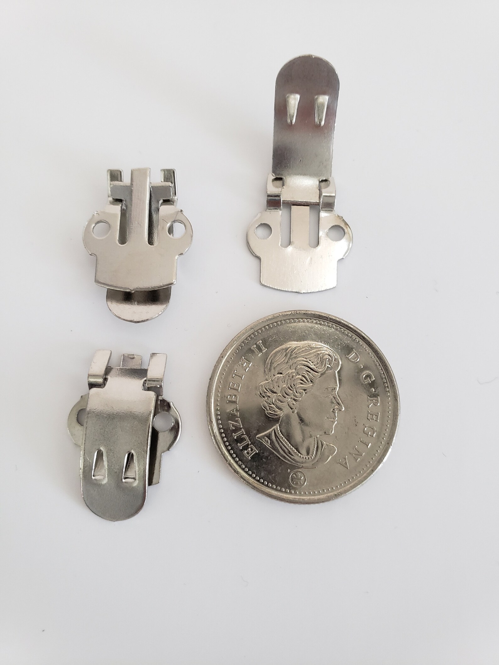 20 PCS Silver Clips for Shoes Metal Shoe Clip Blanks DIY Etsy