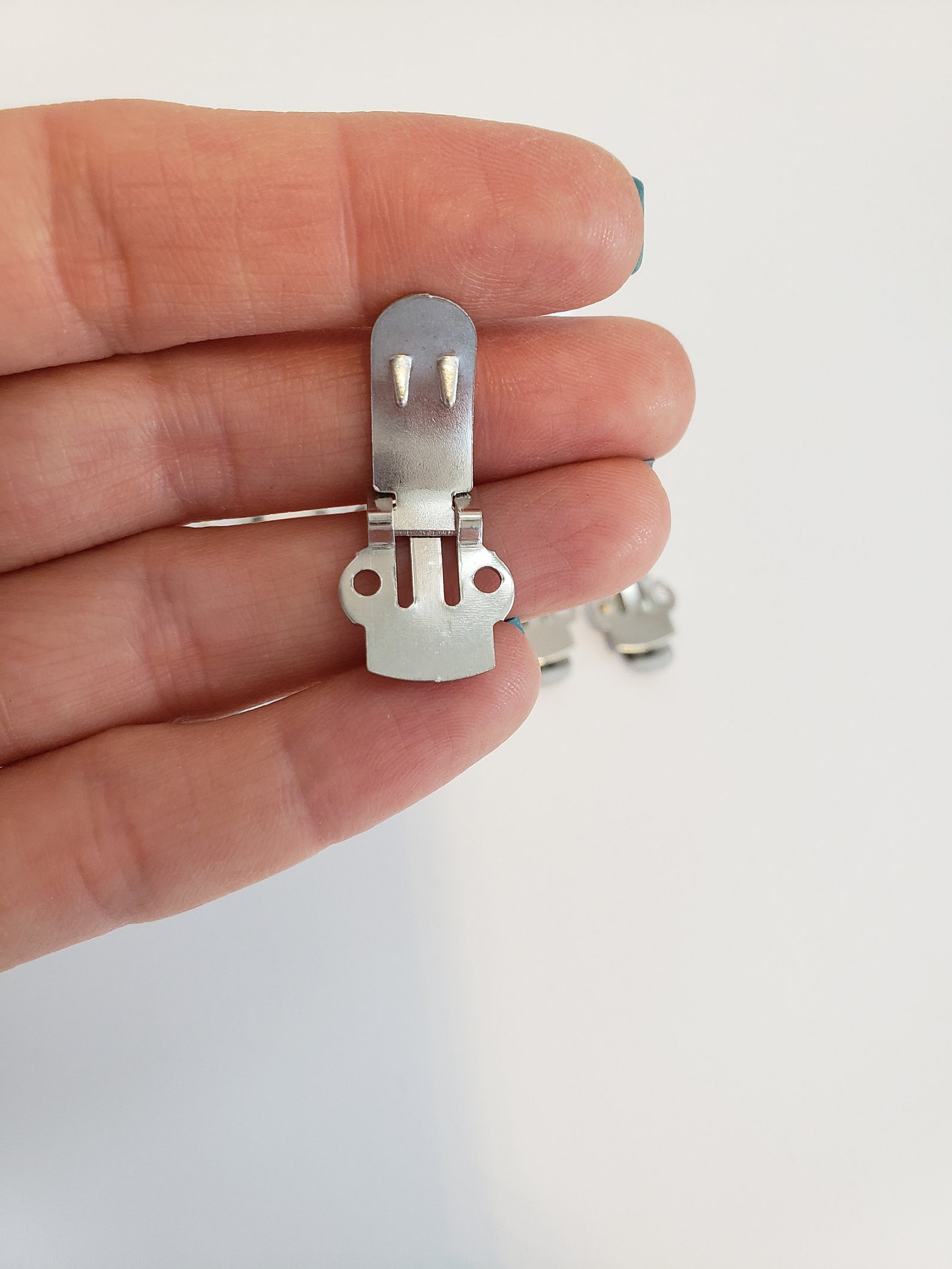 20 PCS Silver Clips for Shoes Metal Shoe Clip Blanks DIY Etsy