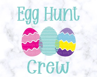 Eiersuche Crew SVG Kinder Ostern SVG Osterei SVG Osterei png Cricut geschnitten Datei Silhouette geschnitten Datei png pdf eps Eiersuche Shirt