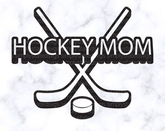 Hockey mamma SVG Hockey SVG regalo per mamma SVG Hockey mamma SVG Cute Hockey Mom Tee SVG Cricut tagliare file Silhouette file Cricut Designs png pdf jpg