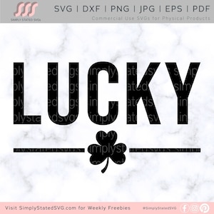 Glück Kleeblatt SVG, St Patricks Day SVG, St Patricks SVG, Glück png, Glück svg, irische svg, Cricut geschnitten Datei, Silhouette geschnitten Datei, dxf, jpg
