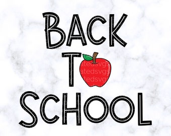 Zurück in der Schule SVG Zurück in der Schule PNG Erster Schultag SVG Schule Apple svg Zurück zu Schulshirt Cricut-Datei Silhouette geschnitten Datei