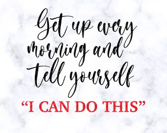 Ich schaffe das SVG Workout SVG Workout PNG Work Out Motivation Workout Shirts Cricut geschnitten Datei Silhouette geschnitten Datei dxf, jpg, eps, pdf
