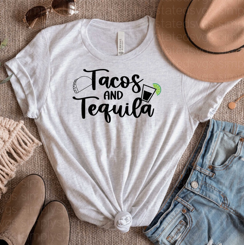 Tacos and Tequila SVG Cinco De Mayo SVG Cinco De Mayo PNG Etsy