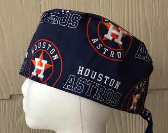 Houston Astros Scrub Cap *See note in description, Scrub Caps, Scrub Hat, OR Hat, OR Cap