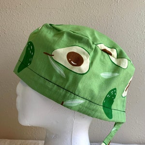 Avocados Scrub Cap - Surgery Cap - Surgery Hat - OR Cap - OR Hat - Surgical Cap - Surgical Hat - Scrub Caps - Scrub Hats