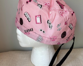 Barbie Scrub Cap - Surgery Surgical OR Hat